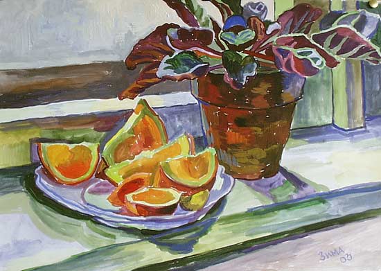 Original oil painting No 10001