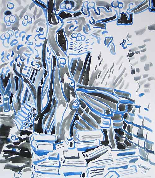 Original oil painting No 10121