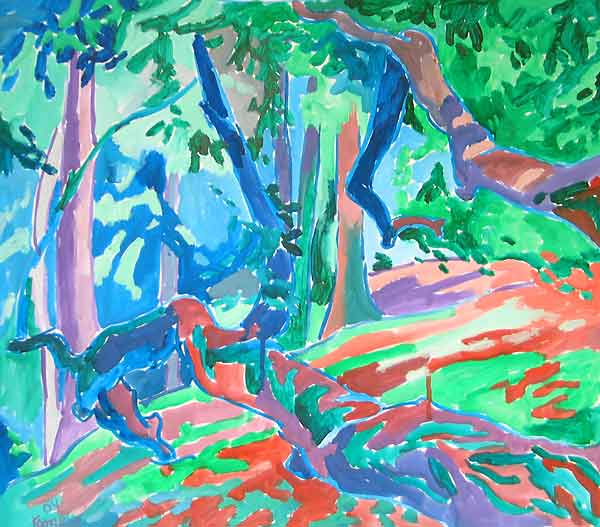 Original oil painting No 10122