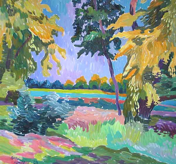 Original oil painting No 10126