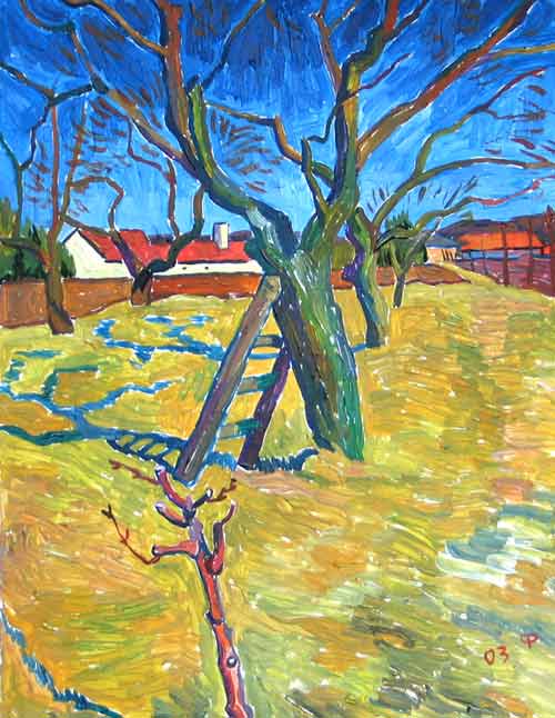 Original oil painting No 10128