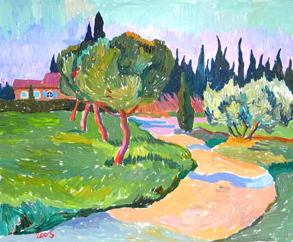 Original oil painting No 10129