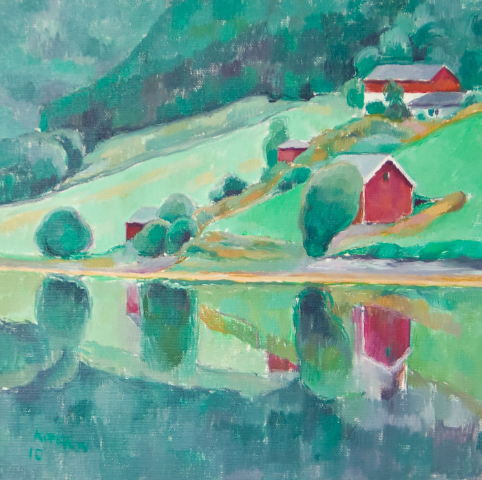 Original oil painting No 1028