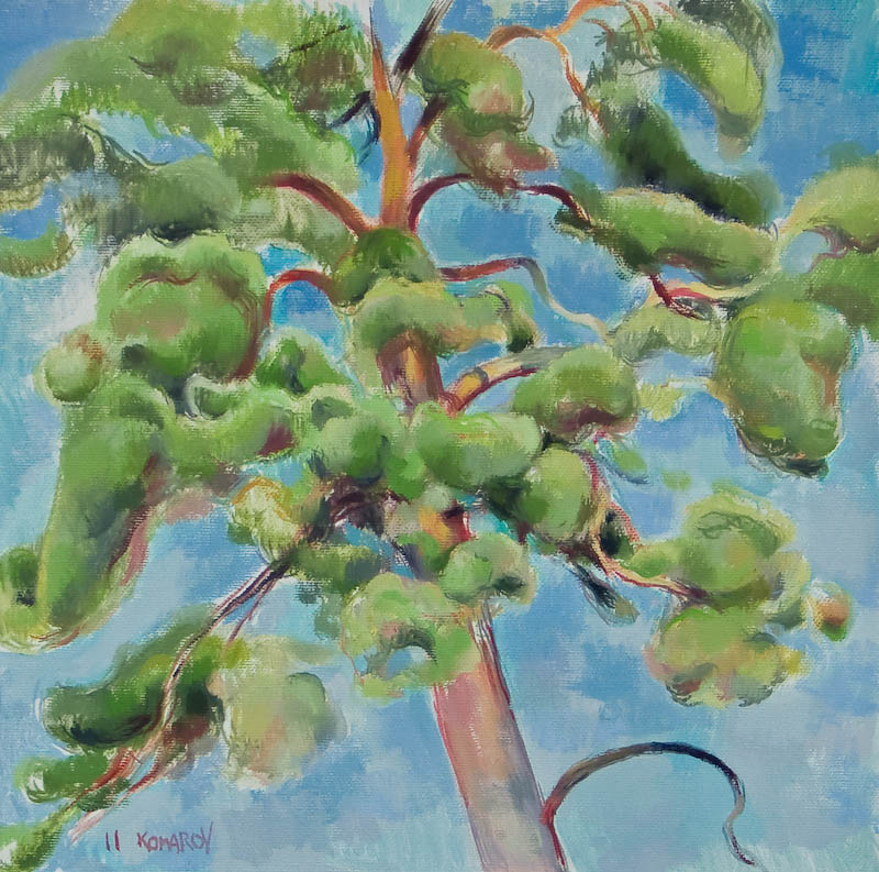 Original oil painting No 1077