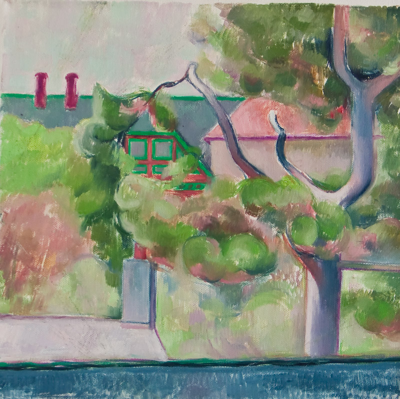 Original oil painting No 1087