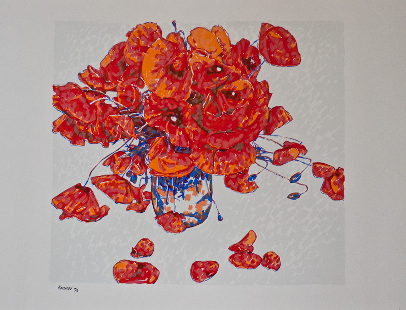 Handmade screen print no.1248