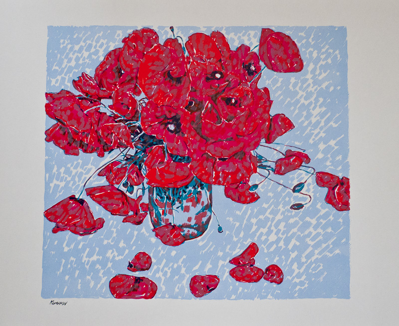 Handmade screen print no.1252