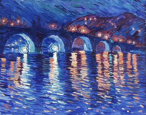 Original oil painting No 126