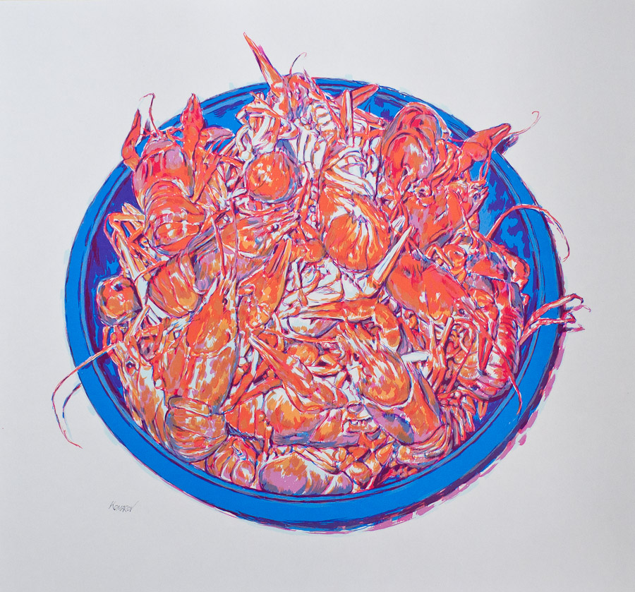 Handmade screen print no.1265