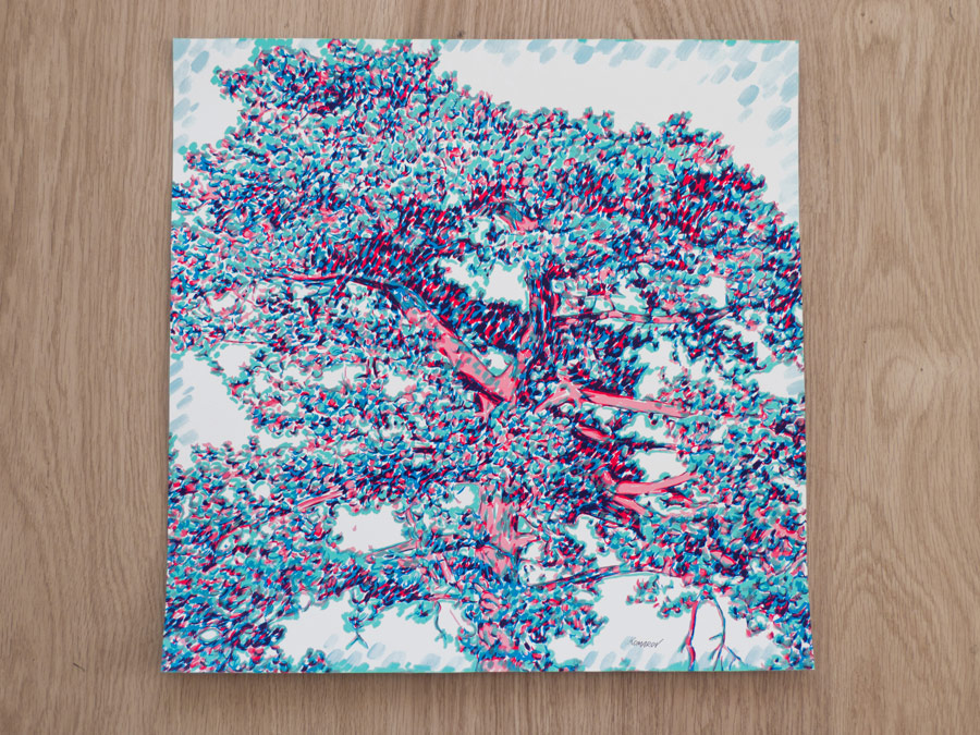 Handmade screen print no.1272