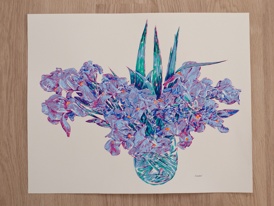 Handmade screen print no.1277