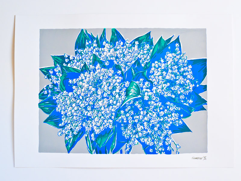 Handmade screen print no.1305