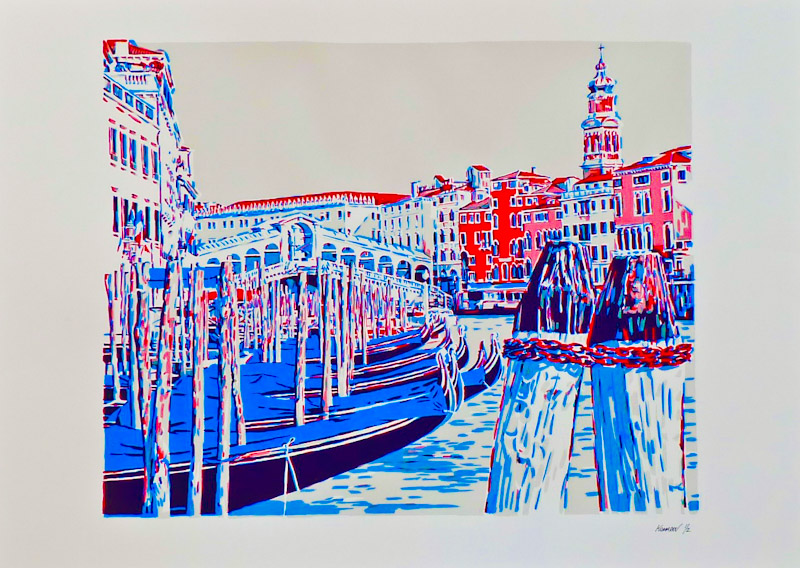 Handmade screen print no.1311