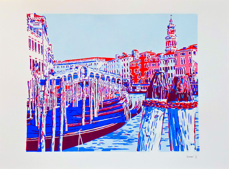 Handmade screen print no.1312