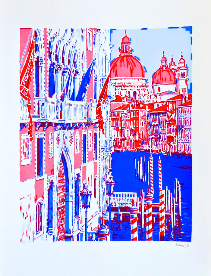 Handmade screen print no.1314