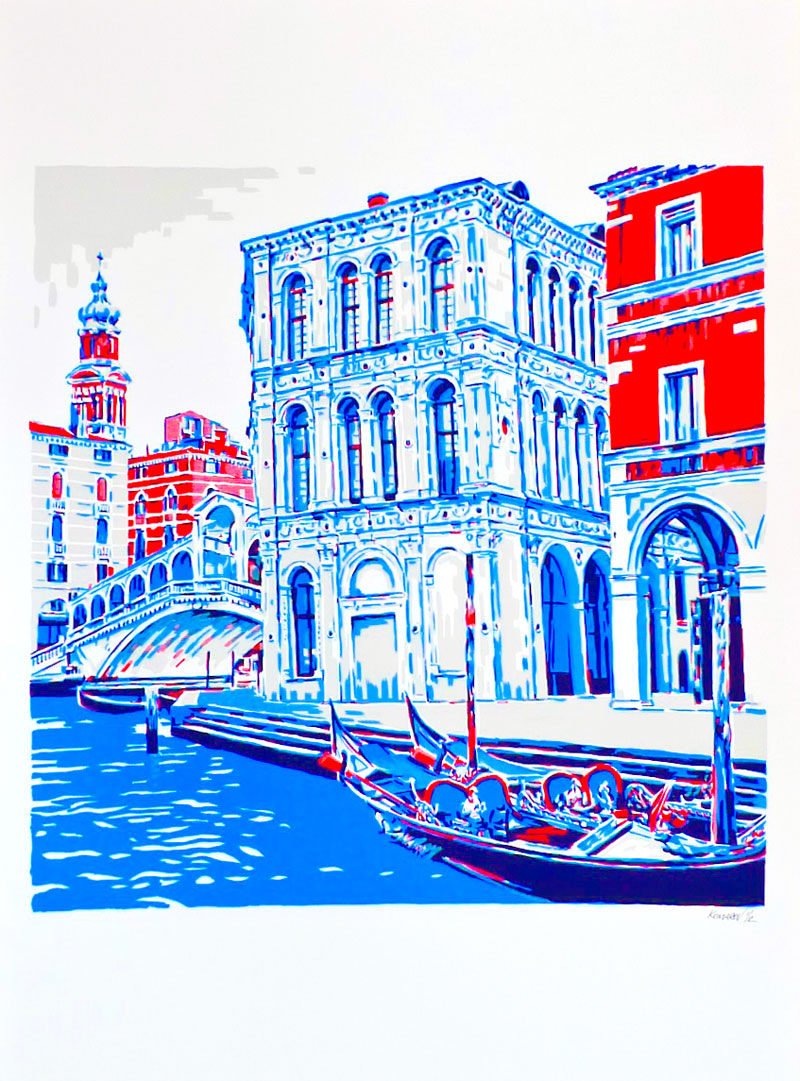 Handmade screen print no.1315