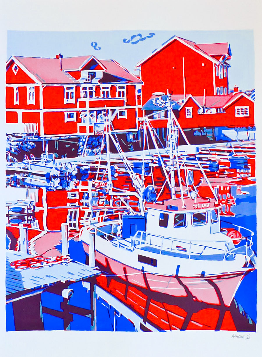 Handmade screen print no.1318