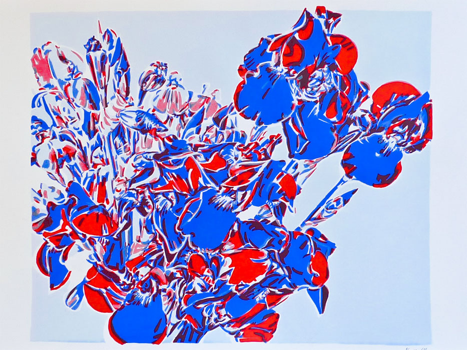 Handmade screen print no.1319