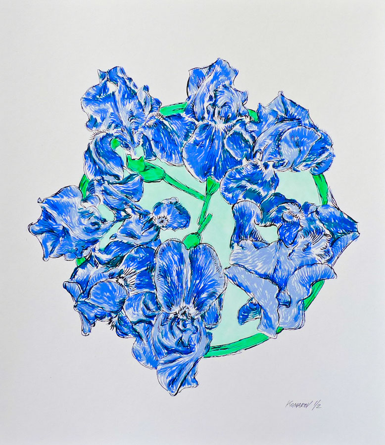 Handmade screen print no.1322