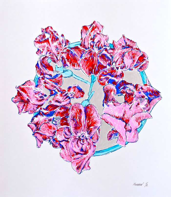 Handmade screen print no.1323