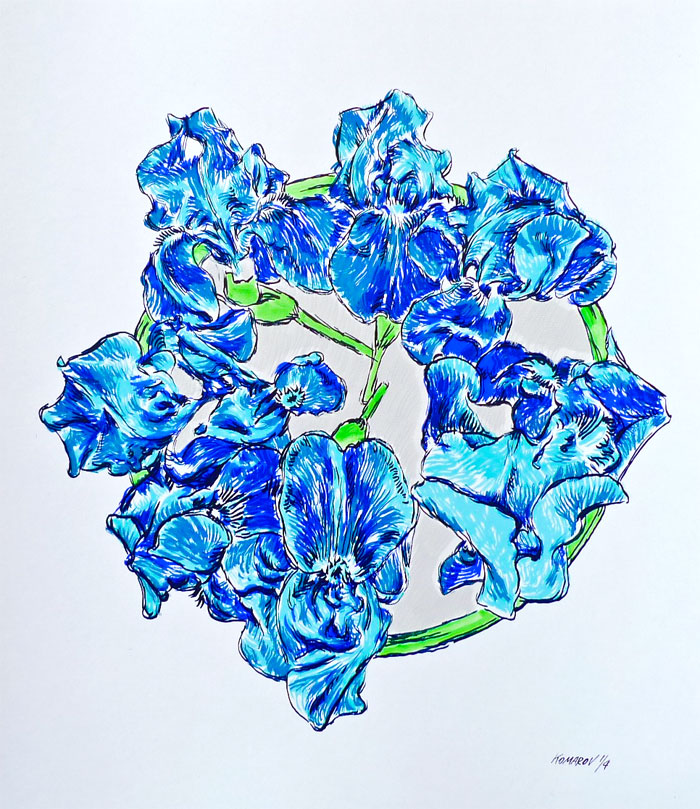 Handmade screen print no.1325