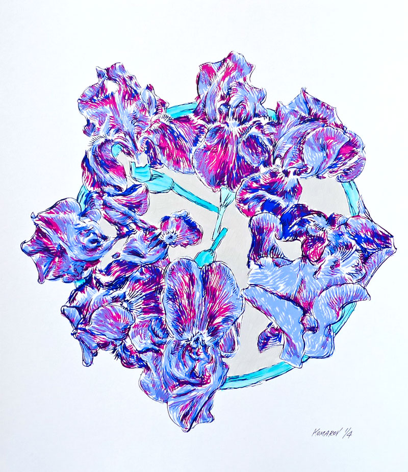 Handmade screen print no.1326