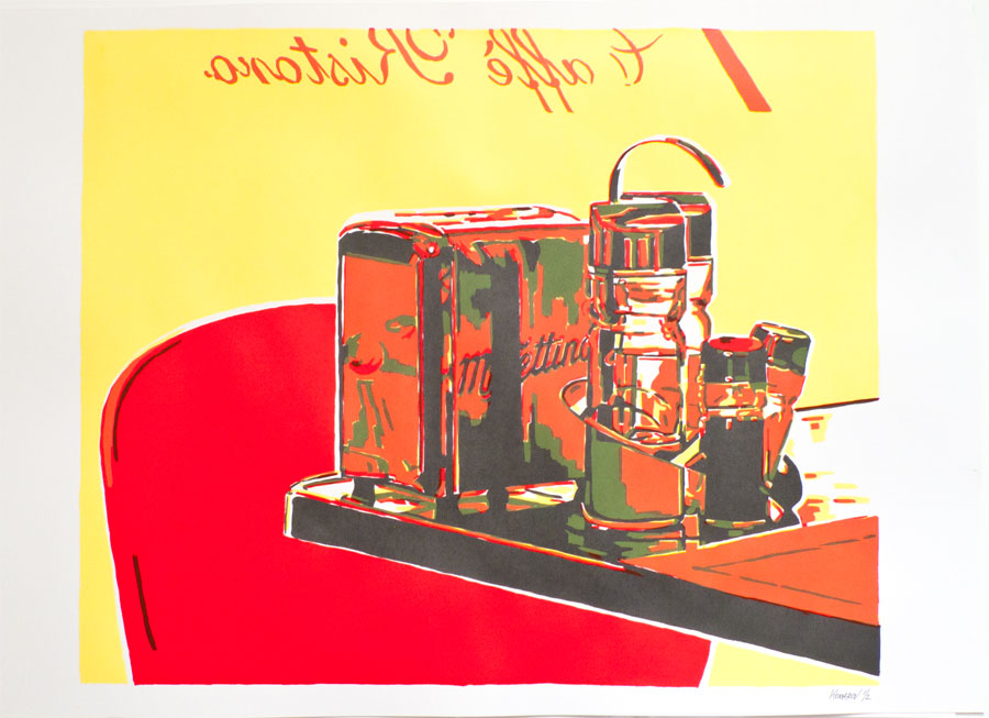 Handmade screen print no.1334