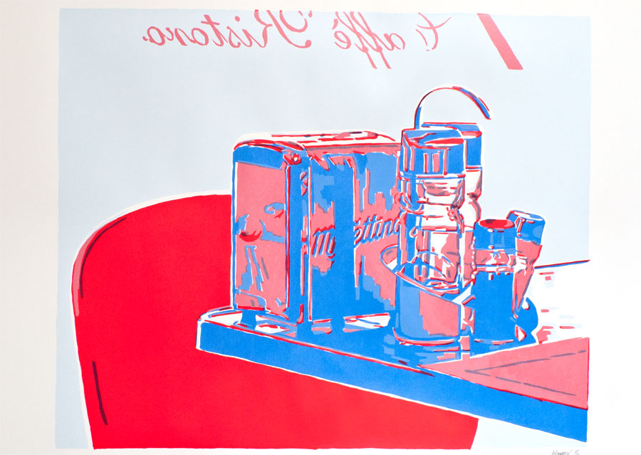 Handmade screen print no.1335