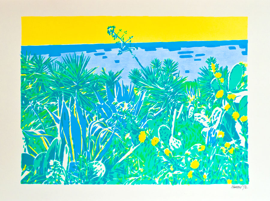 Handmade screen print no.1344