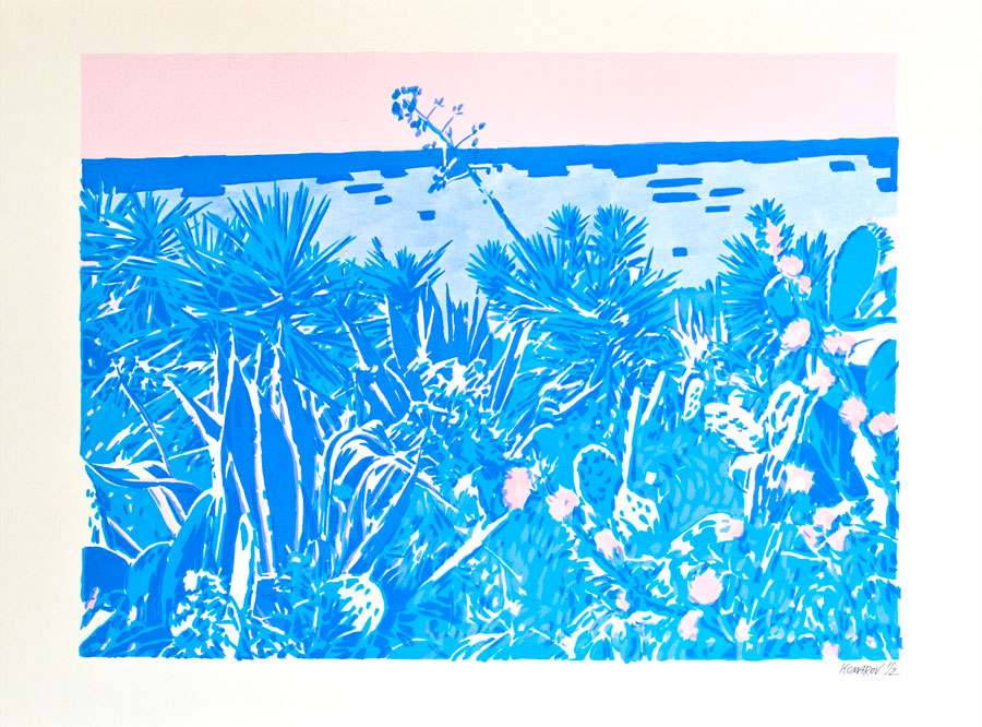 Handmade screen print no.1345