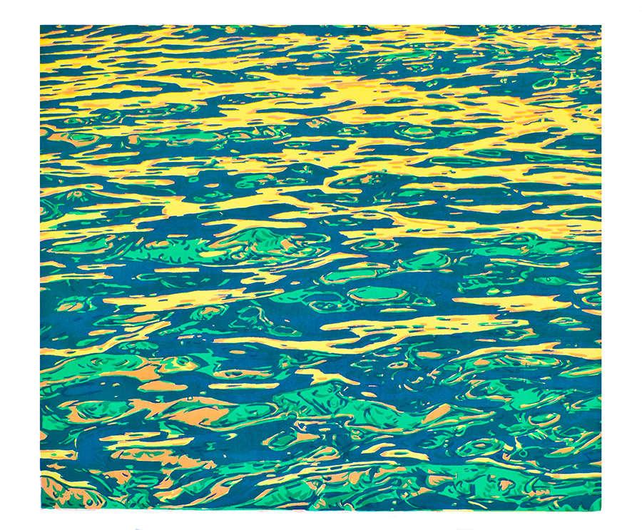 Handmade screen print no.1347