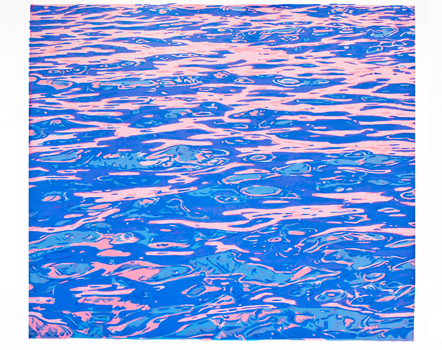 Handmade screen print no.1348