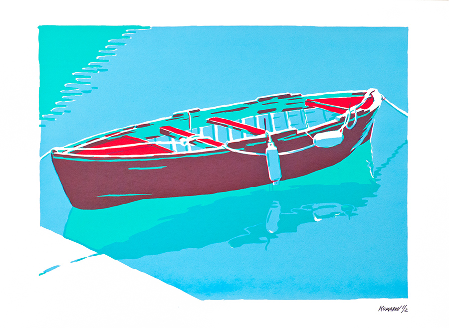 Handmade screen print no.1354