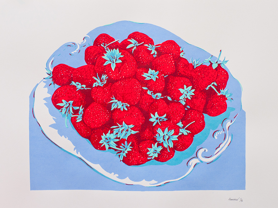 Handmade screen print no.1361