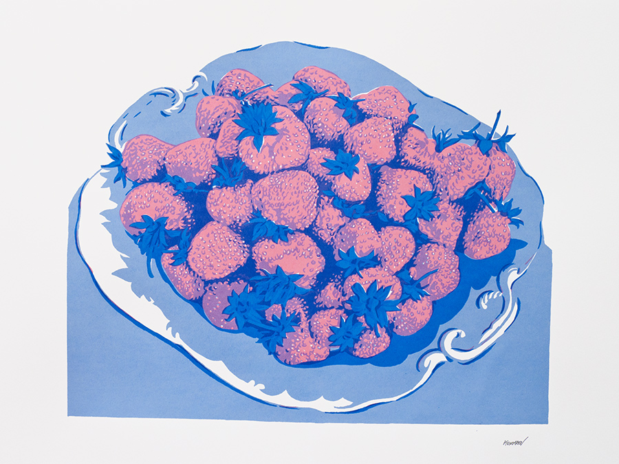 Handmade screen print no.1362