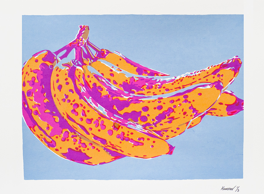 Handmade screen print no.1367