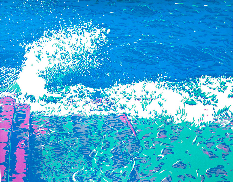 Handmade screen print no.1370