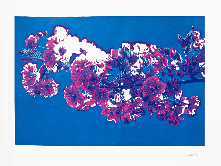 Handmade screen print no.1371