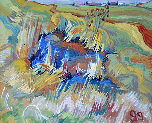 Original oil painting No 140