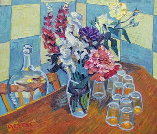 Original oil painting No 167