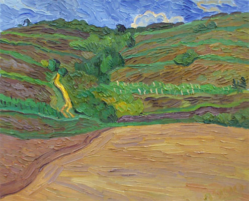 Original oil painting No 186