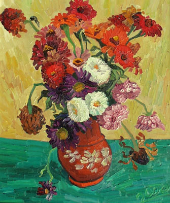 Original oil painting No 196