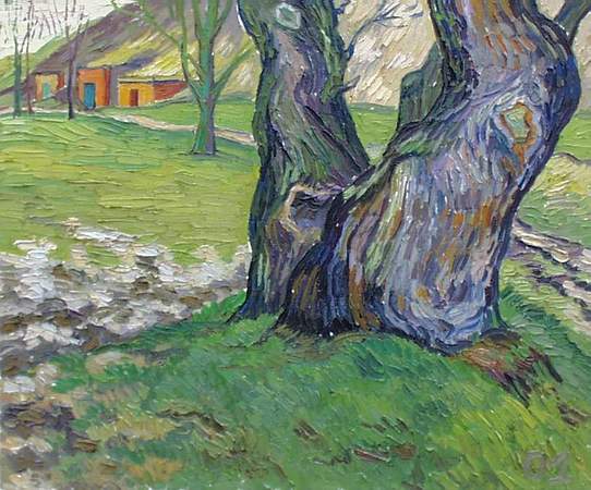 Original oil painting No 255