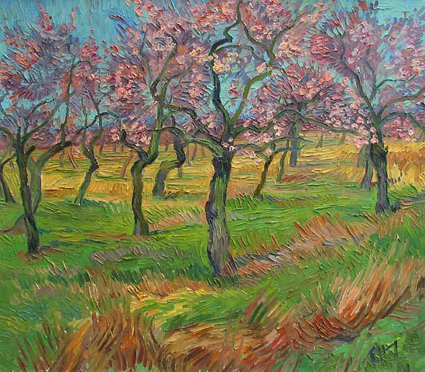 Original oil painting No 259