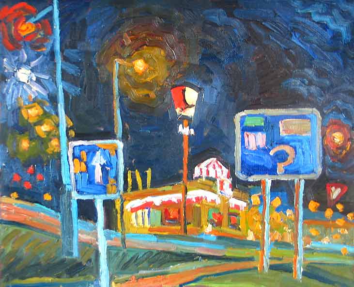 Original oil painting No 277