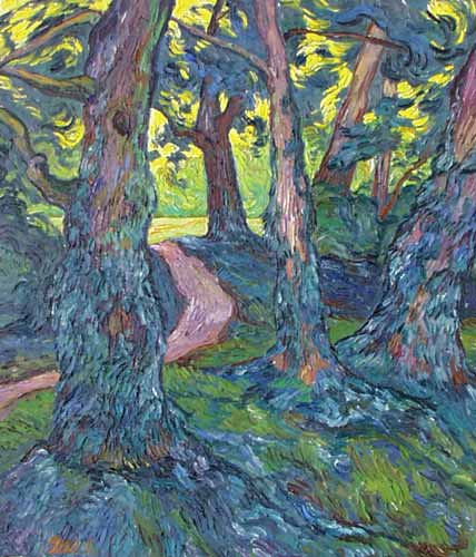 Original oil painting No 302