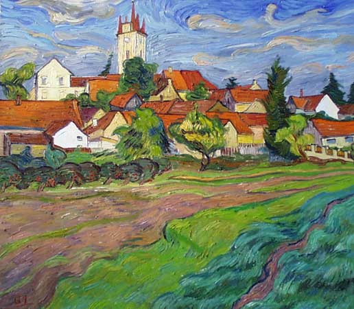 Original oil painting No 304