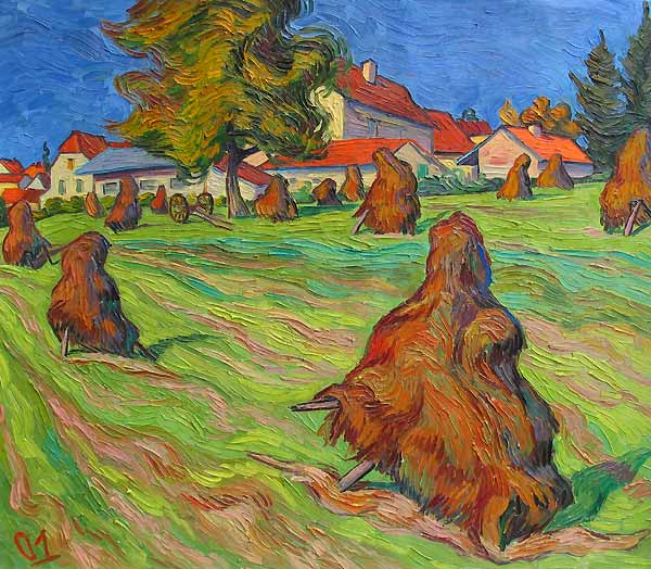 Original oil painting No 308