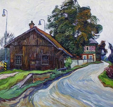 Original oil painting No 311