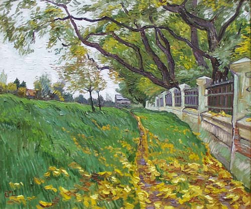 Original oil painting No 352